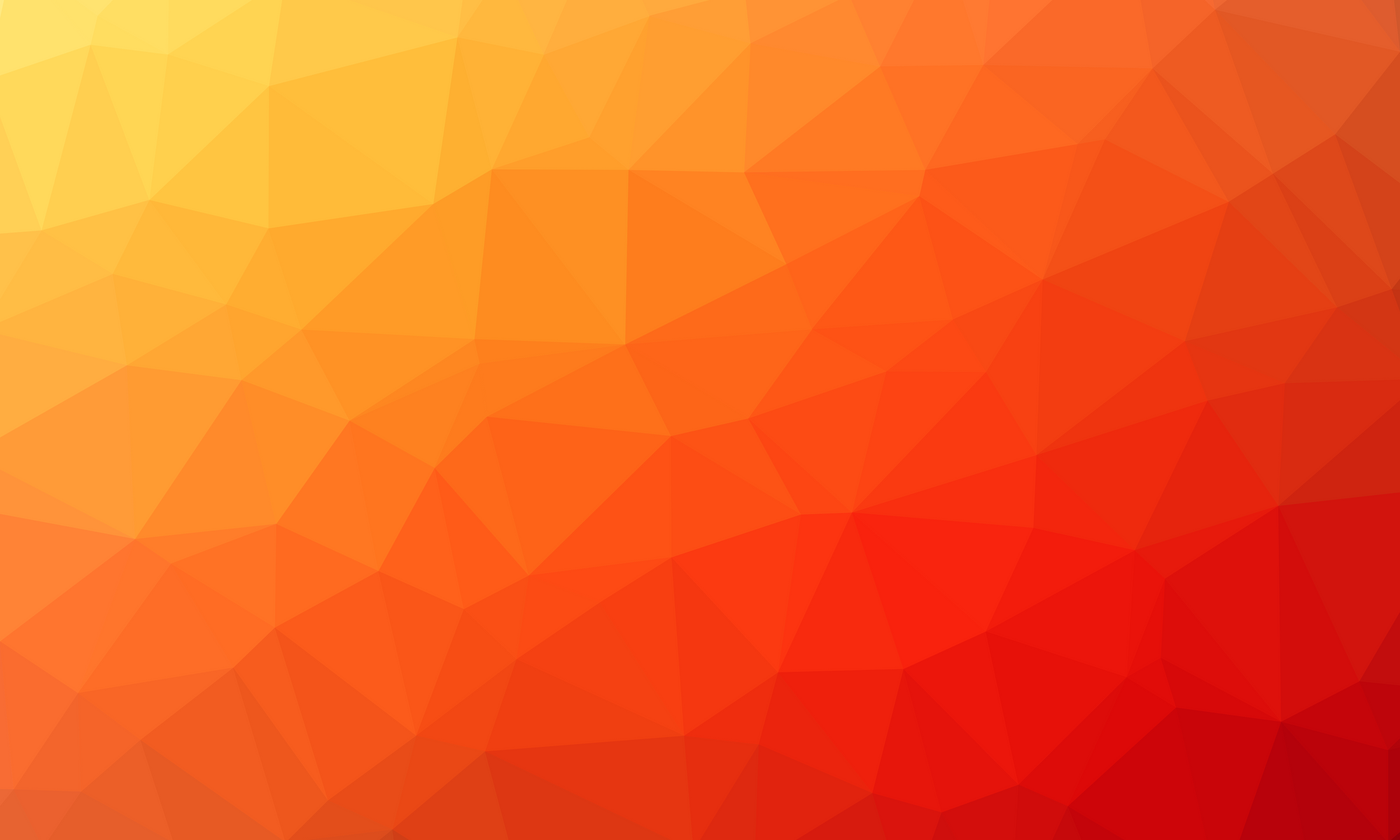 Orange Polygon Background